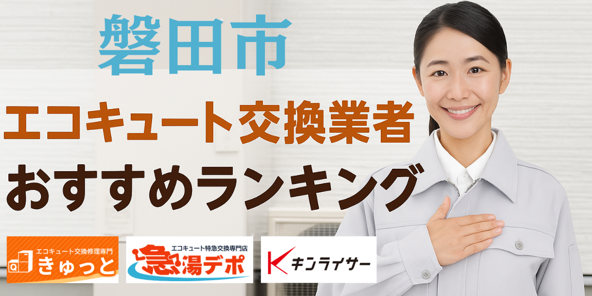 磐田市　エコキュート　交換　業者　おすすめ